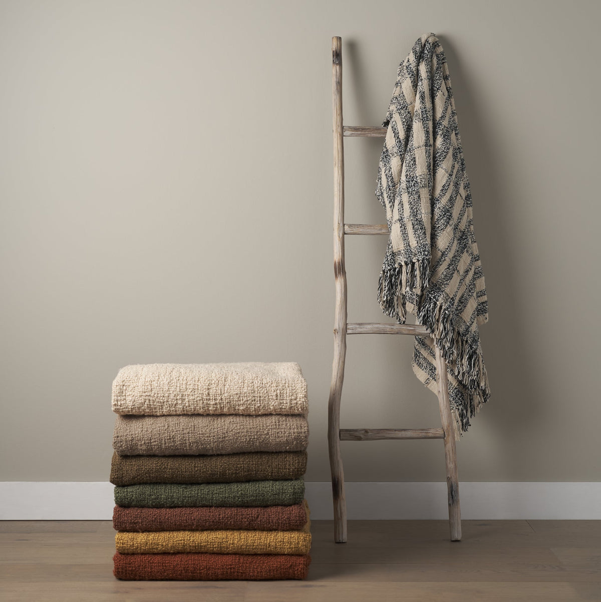 Kambal Cotton Throw Blanket Mercana Mer 71457 45