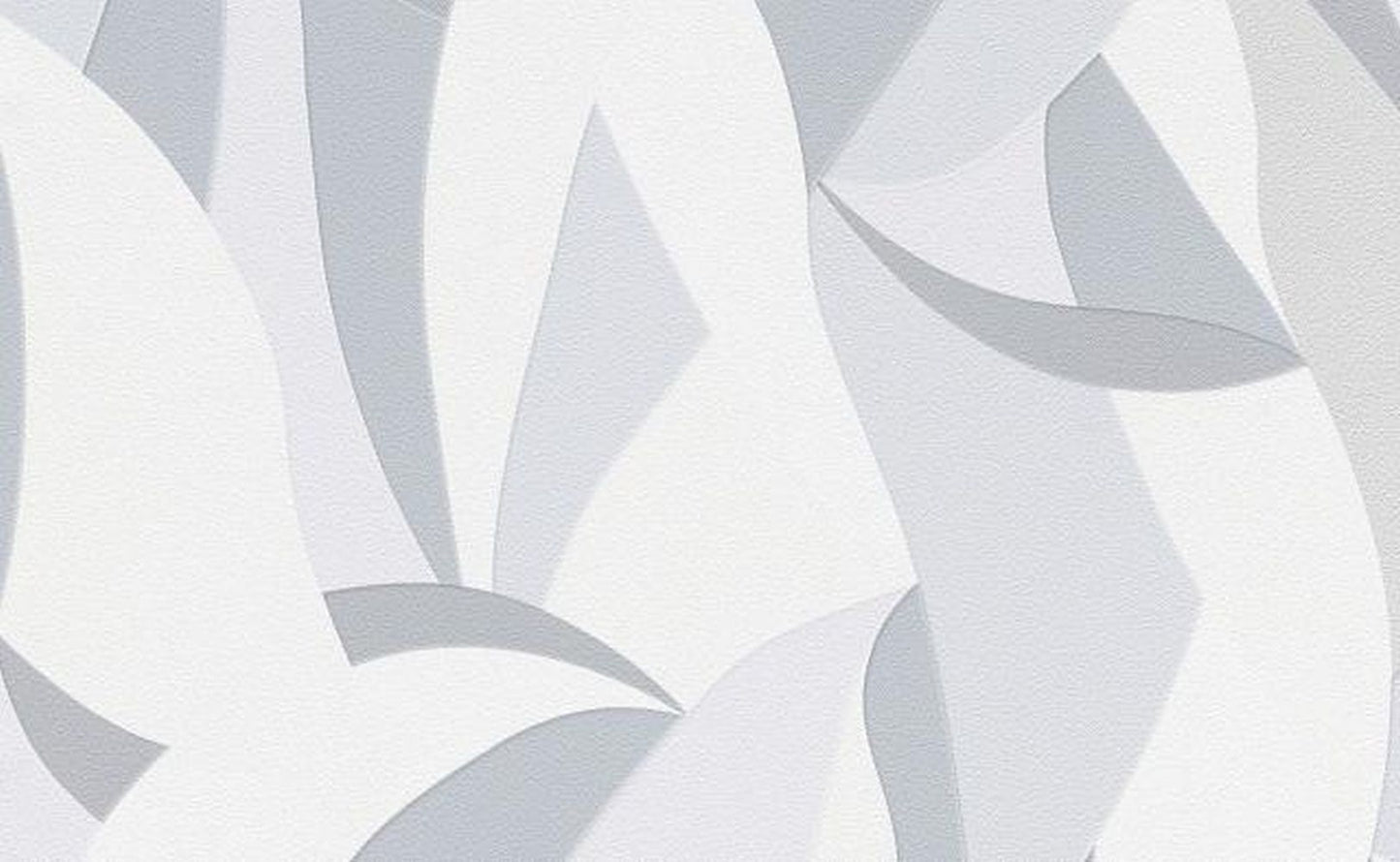 Sample Elle Decoration Geo Graphic Wallpaper in Grey