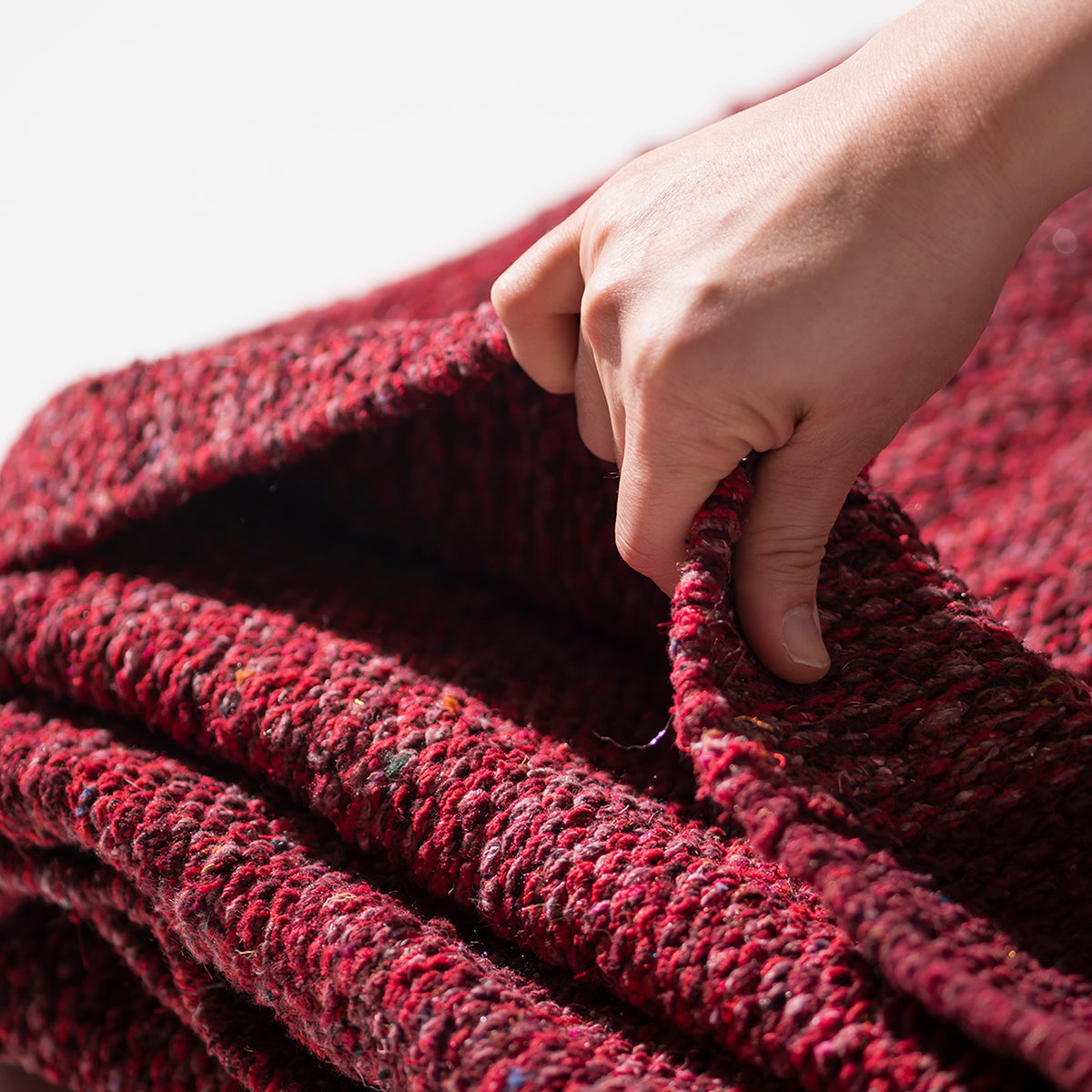 Handloomed Recycle Yarn Rug By Puebco 110844 4