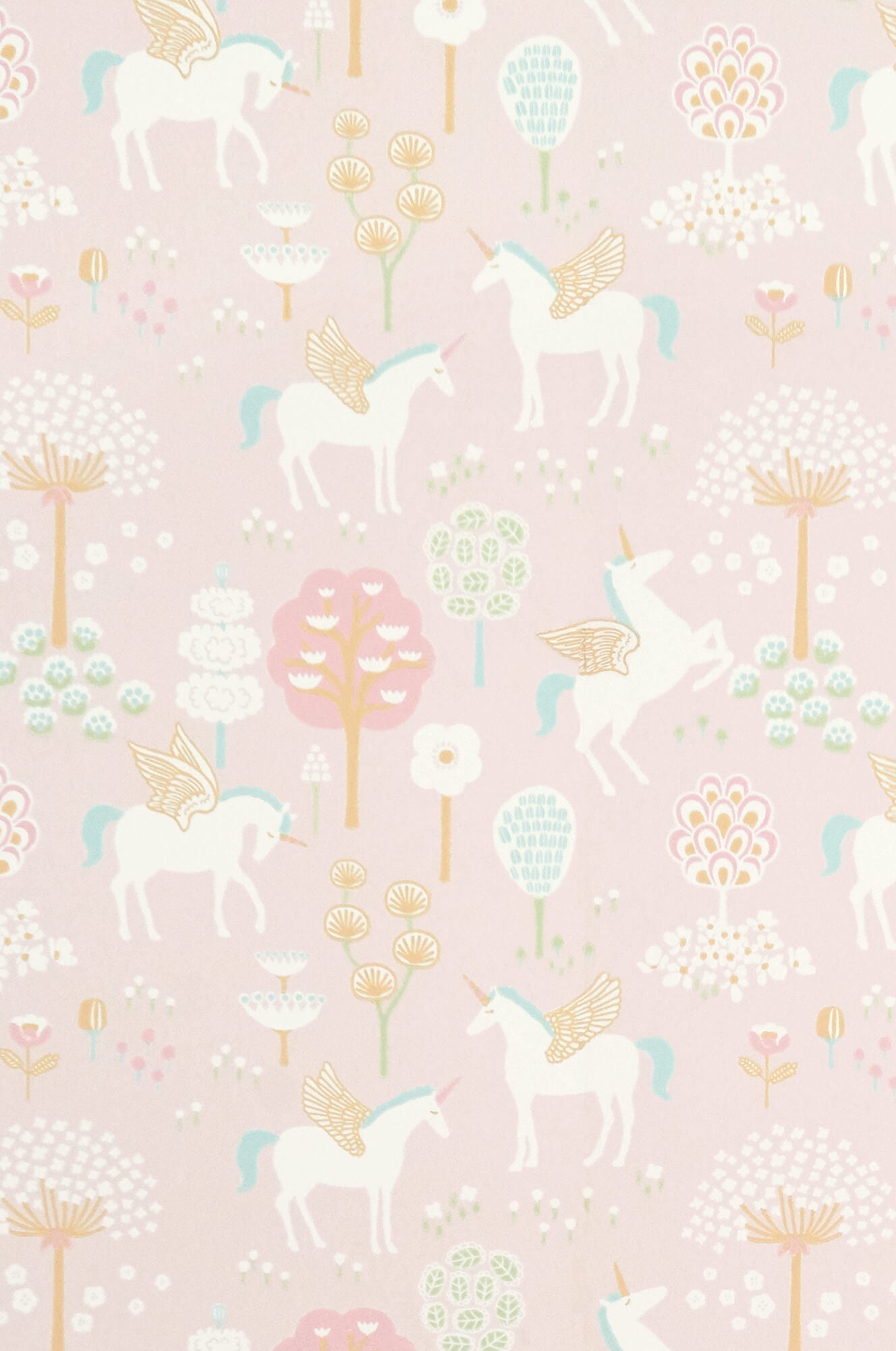 sample true unicorns pink wallpaper by majvillan 1
