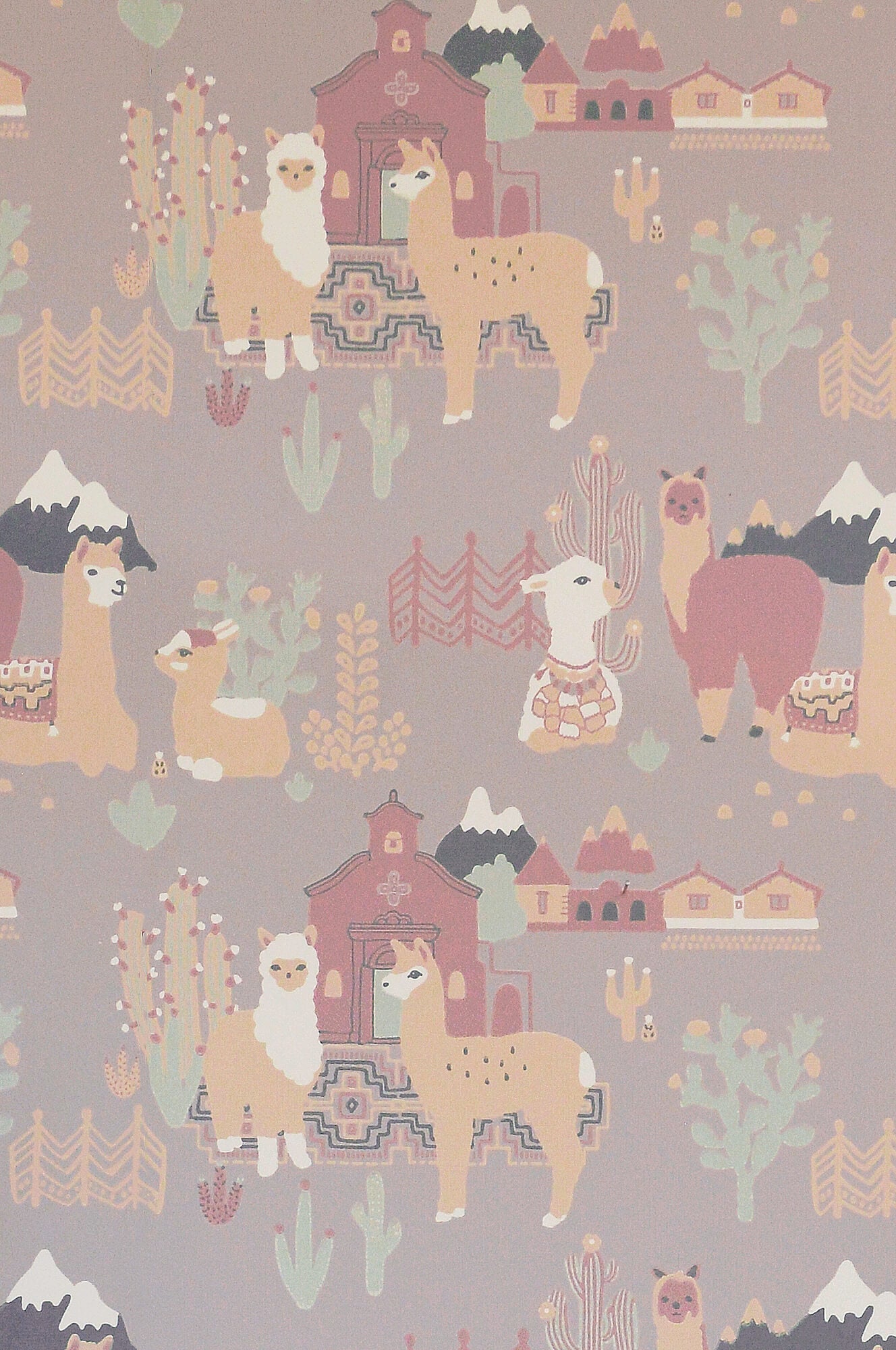 sample lama village evening lilac wallpaper by majvillan 1