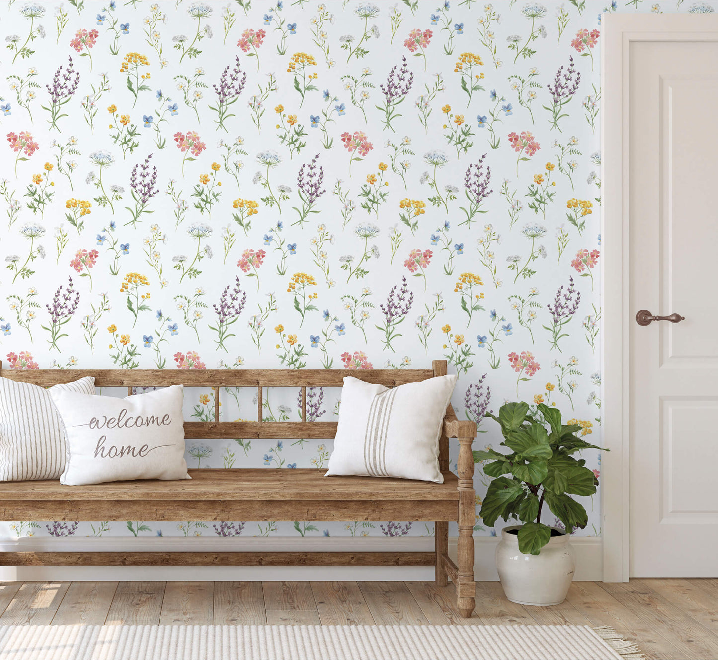Spring Blossom Botanical Wallpaper