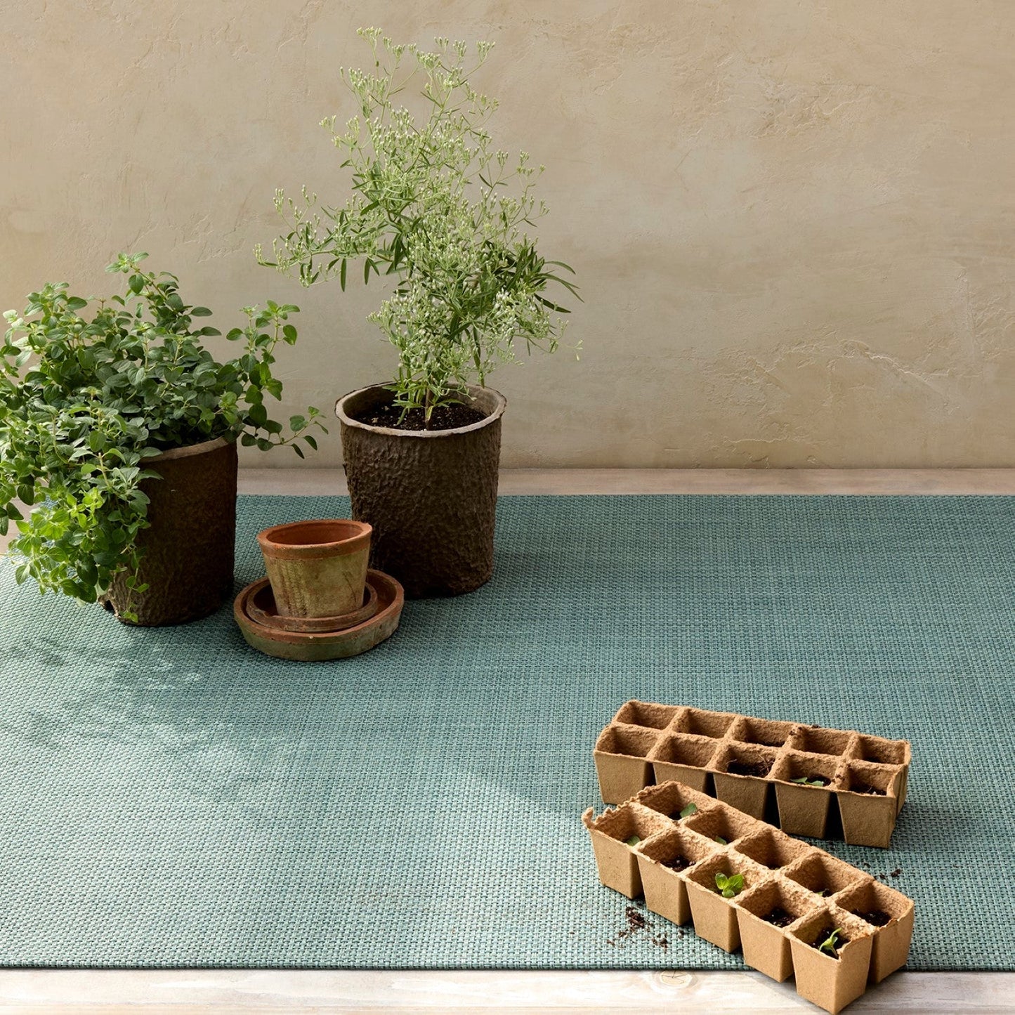 Basketweave Celadon Rug Chilewich Chw 200445 060 6