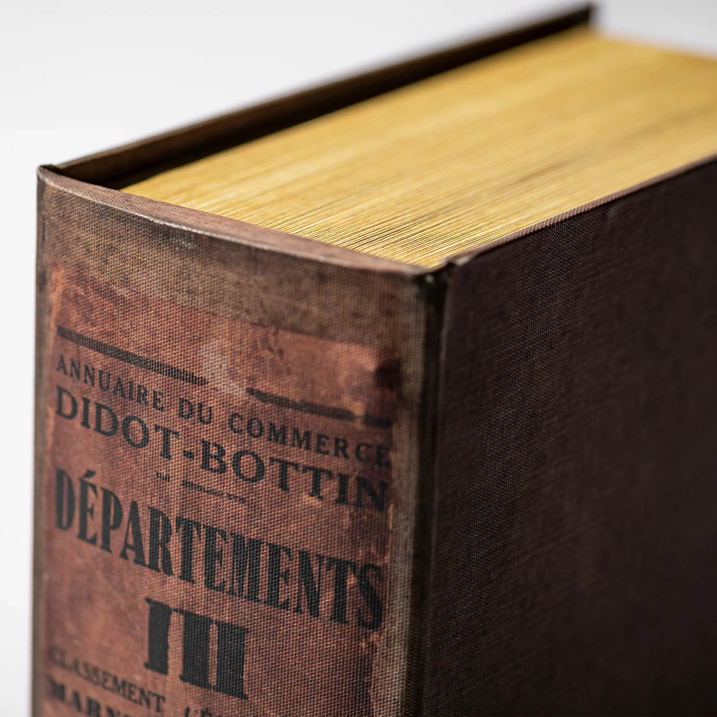 Empty Book Large Decorative Box