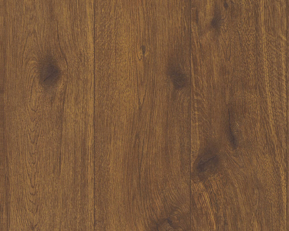 Sample Wood Deco Wallpaper in Brown