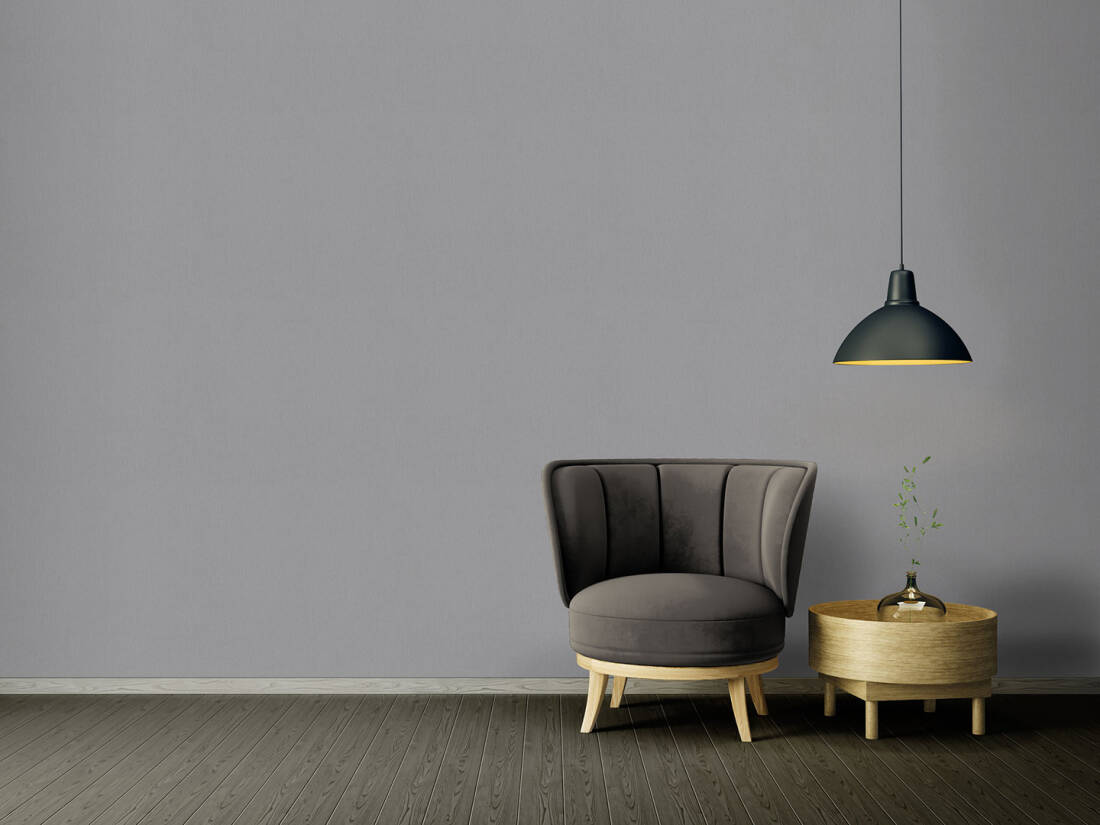 Solid Texture Wallpaper in Grey from the Versace IV Collection