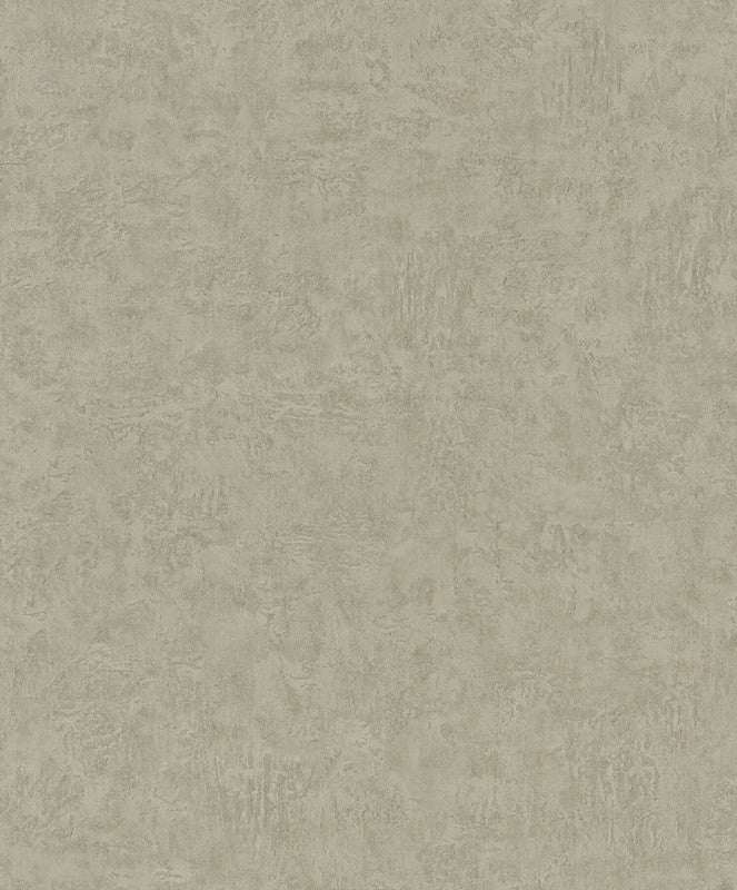 Sample Plaster Wallpaper in Green/Brown