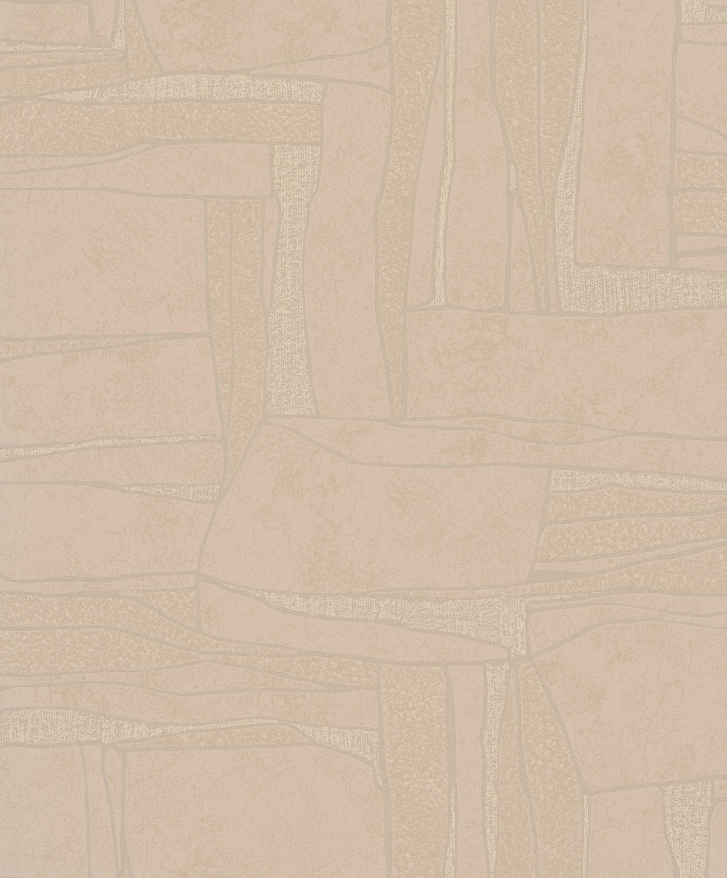 Sample Terra Graphic Tile Brick Stone Wallpaper In Pink Rose Gold Gw 34649 1