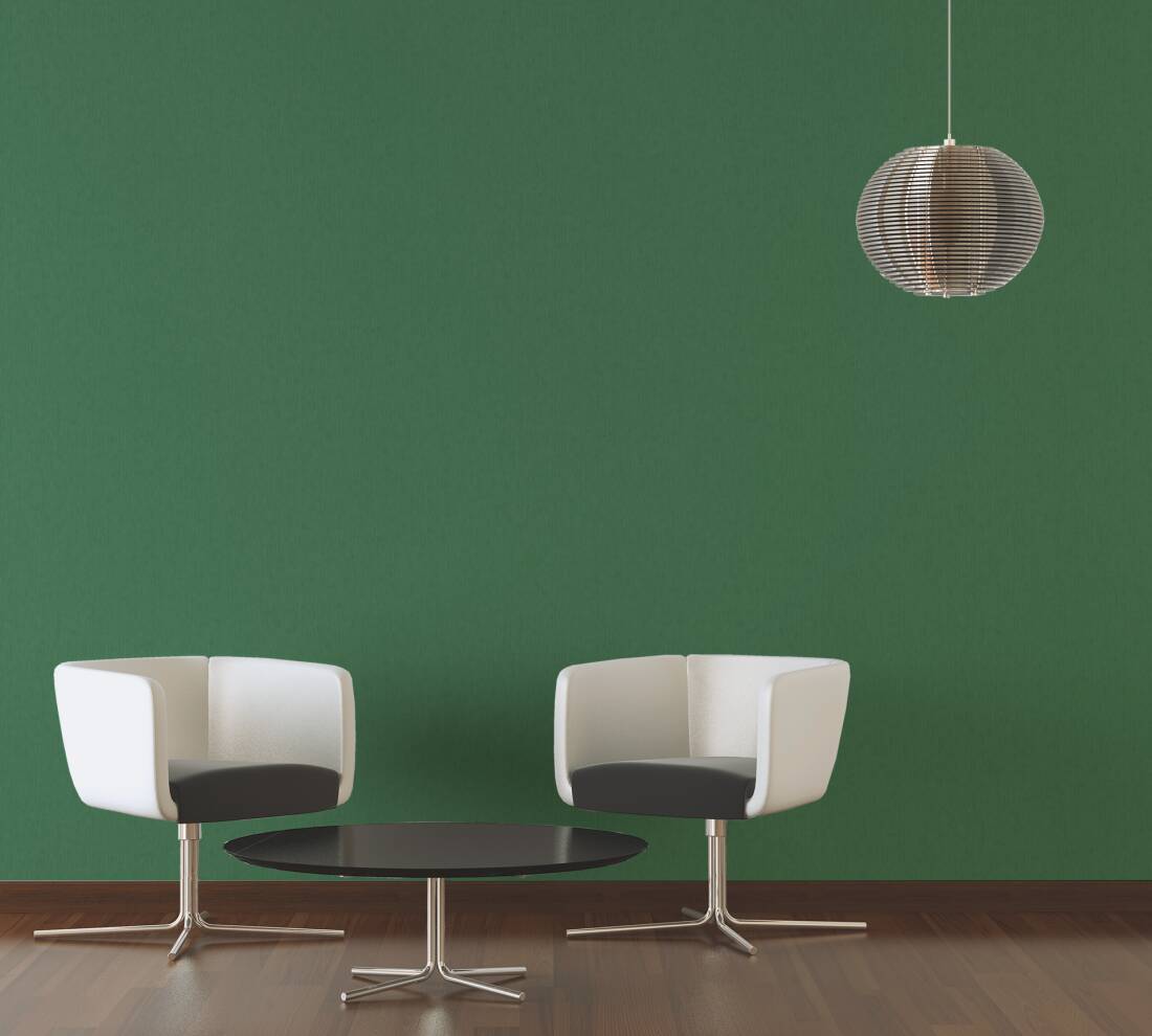 Stripes Textured Wallpaper in Green/Light from the Versace V Collection