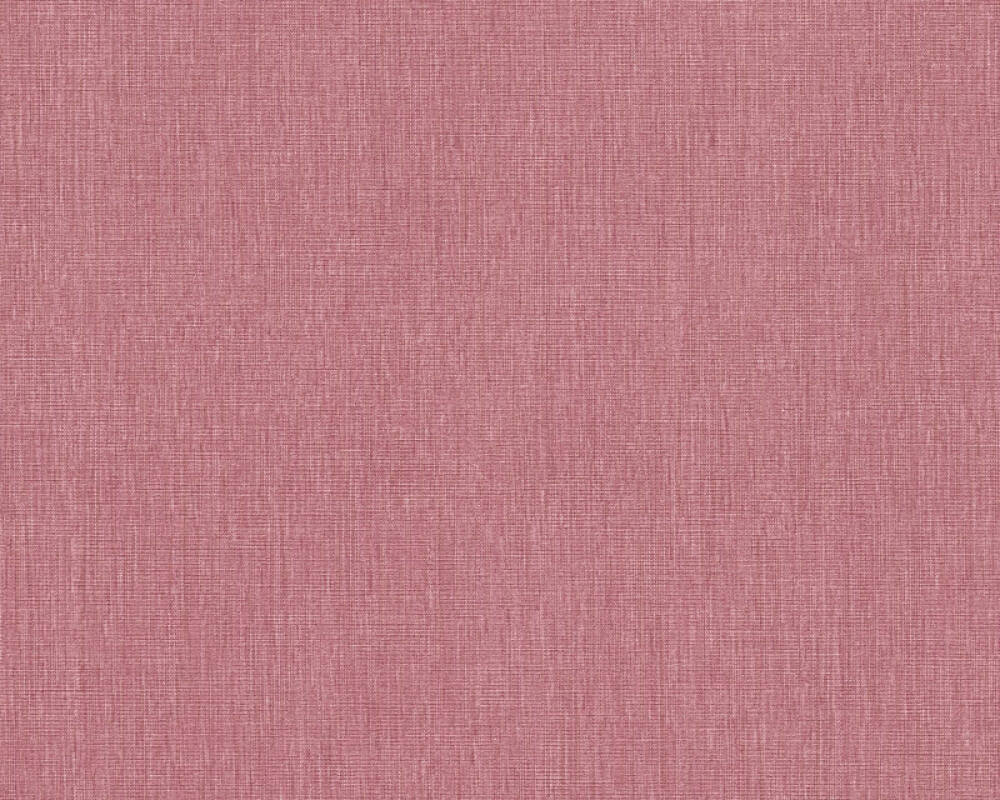 Sample Solid Textile Structure Wallpaper in Red