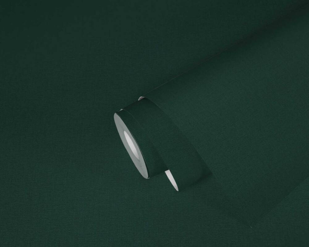 Solid Light Texture Plain Wallpaper in Dark Green