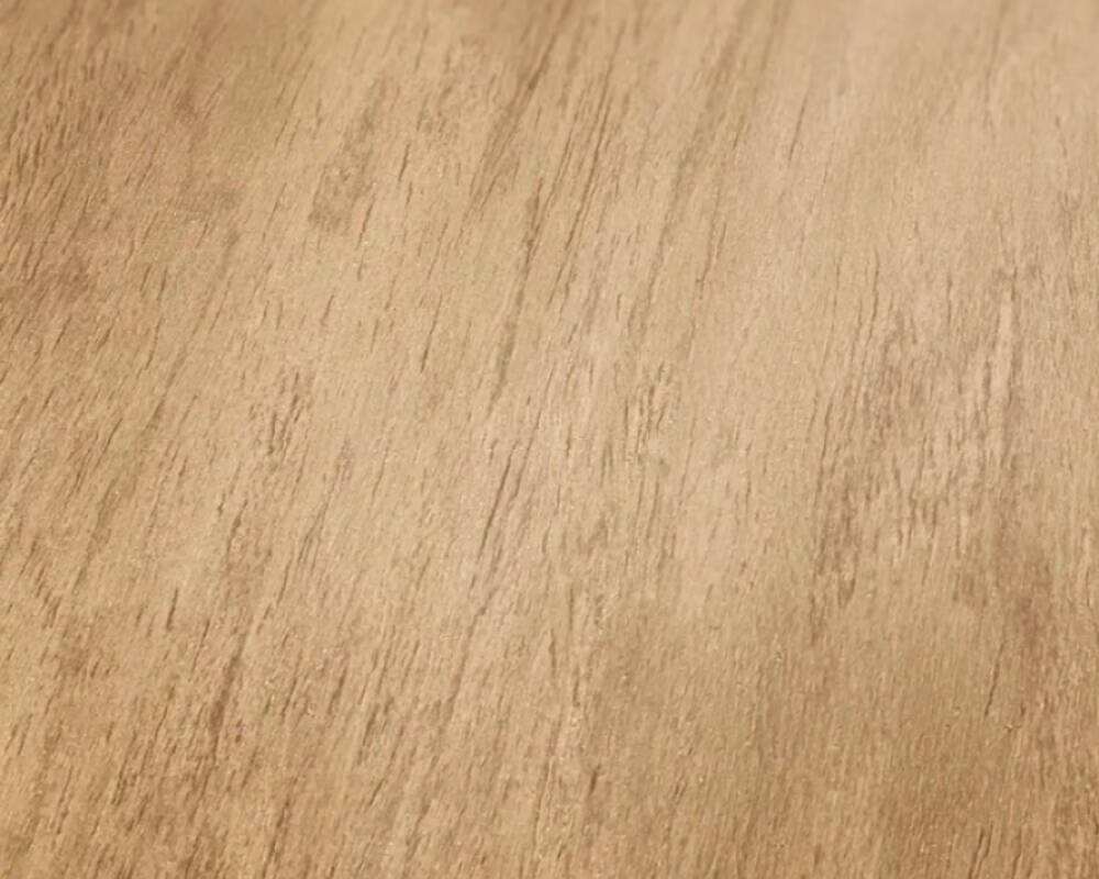 Wood Surface Wallpaper in Beige