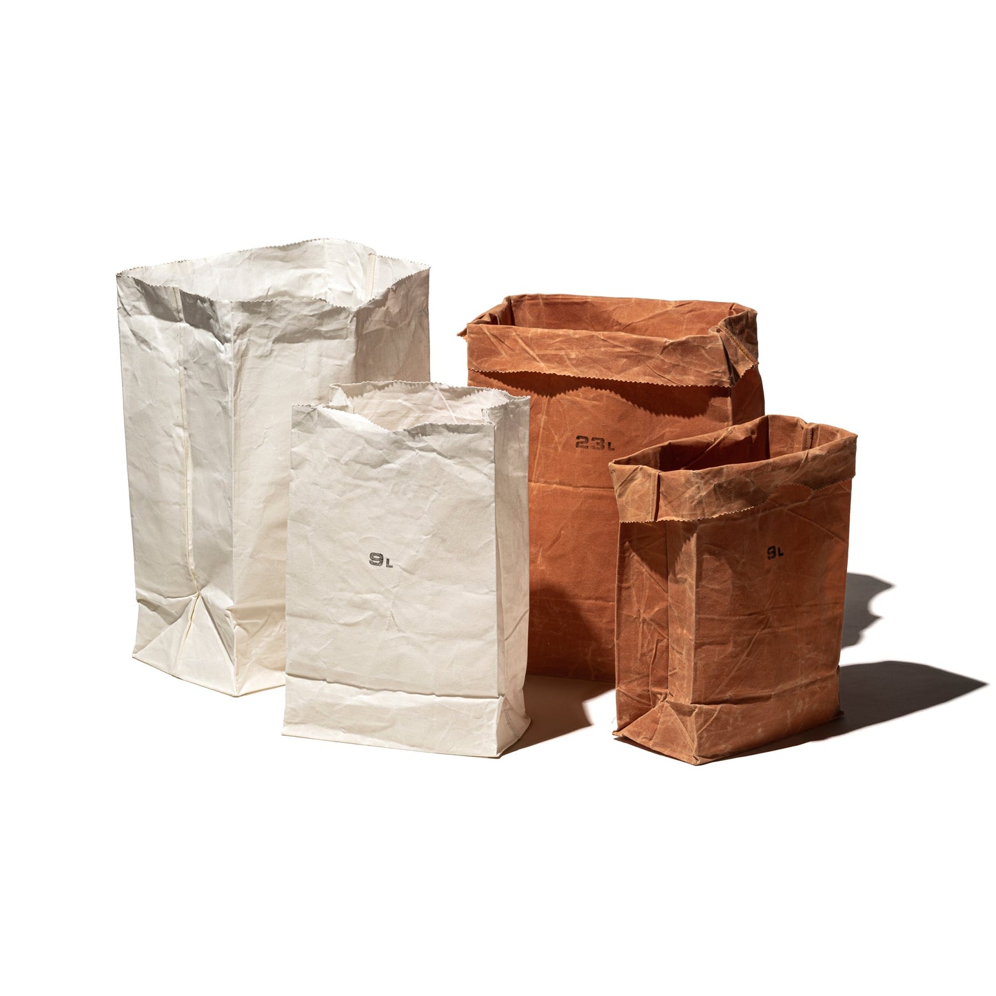 grocery bag 23l white design by puebco 4