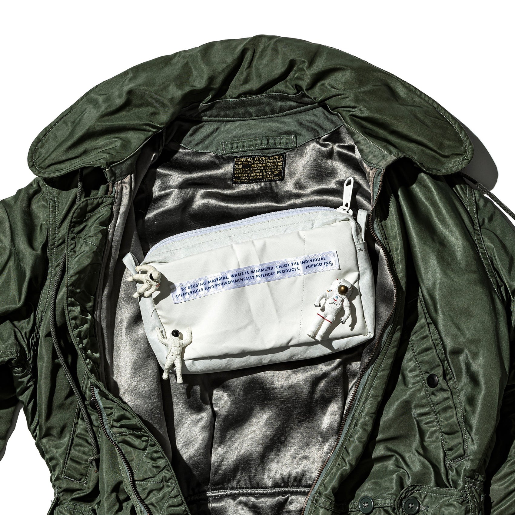 Snow Jacket Converted To Pouch Puebco 505237 2