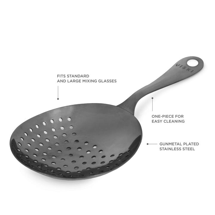 gunmetal julep strainer 6