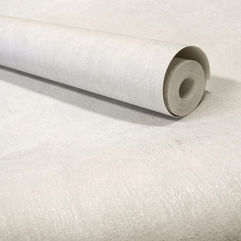 Scratched Plaster Wallpaper in Beige