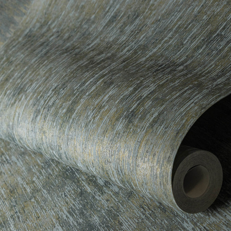 Bark Wallpaper in Dark Blue