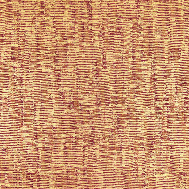 Sample Jacquard Wallpaper in Old Red