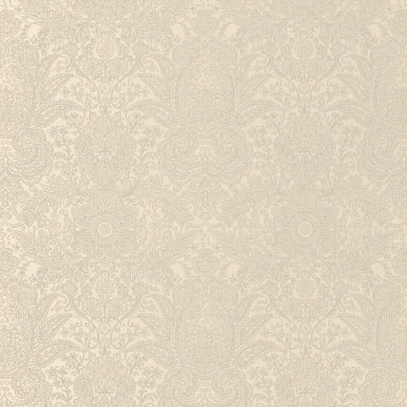 Sample Brocade Wallpaper in Cream