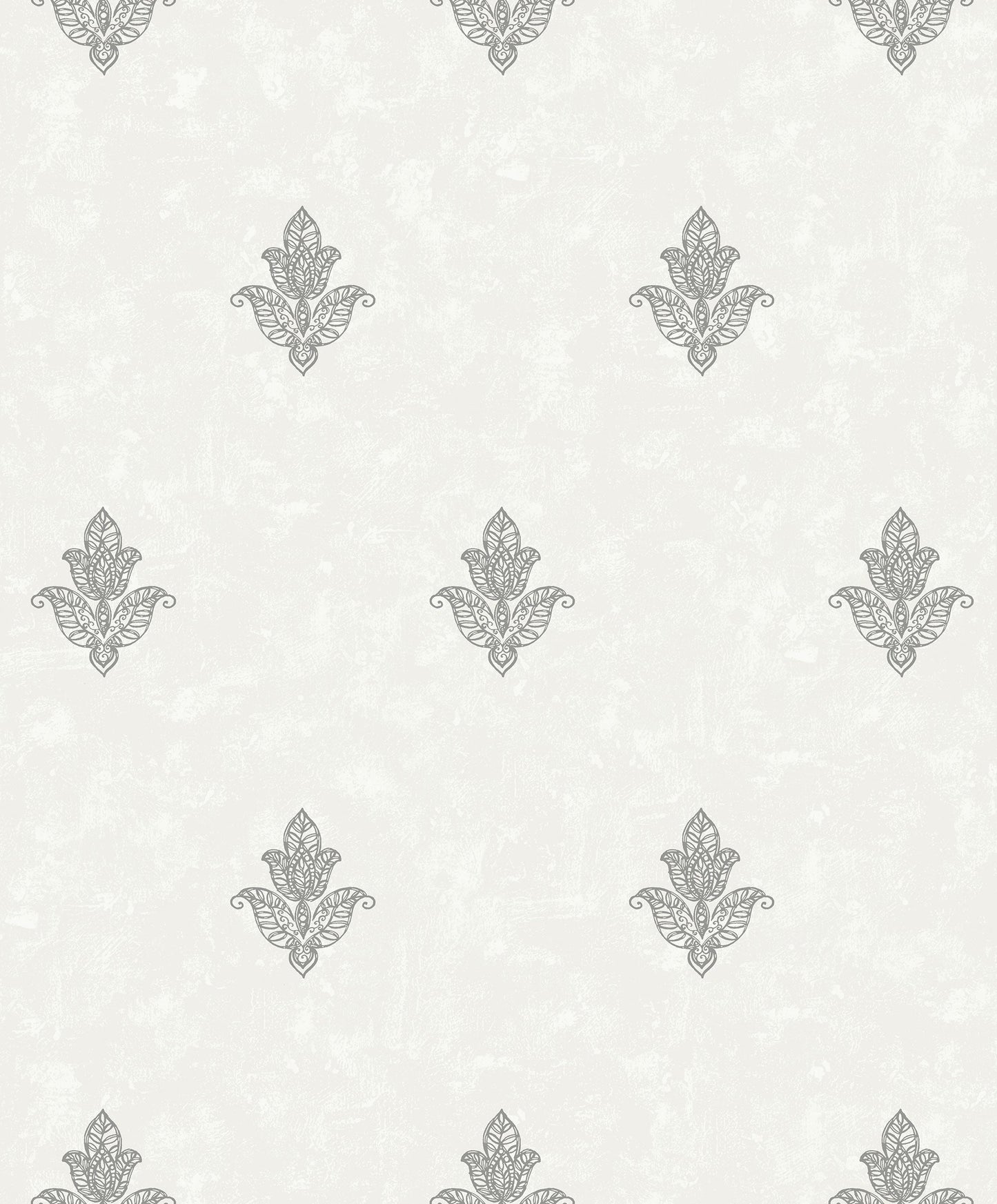 sample mehndi motif cream silver from the emporium collection by galerie wallcoverings 1