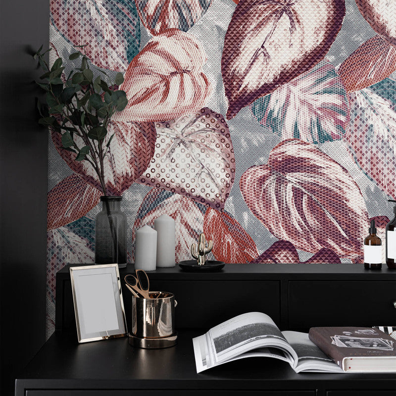 Vita Ficus Wallpaper in Saffron