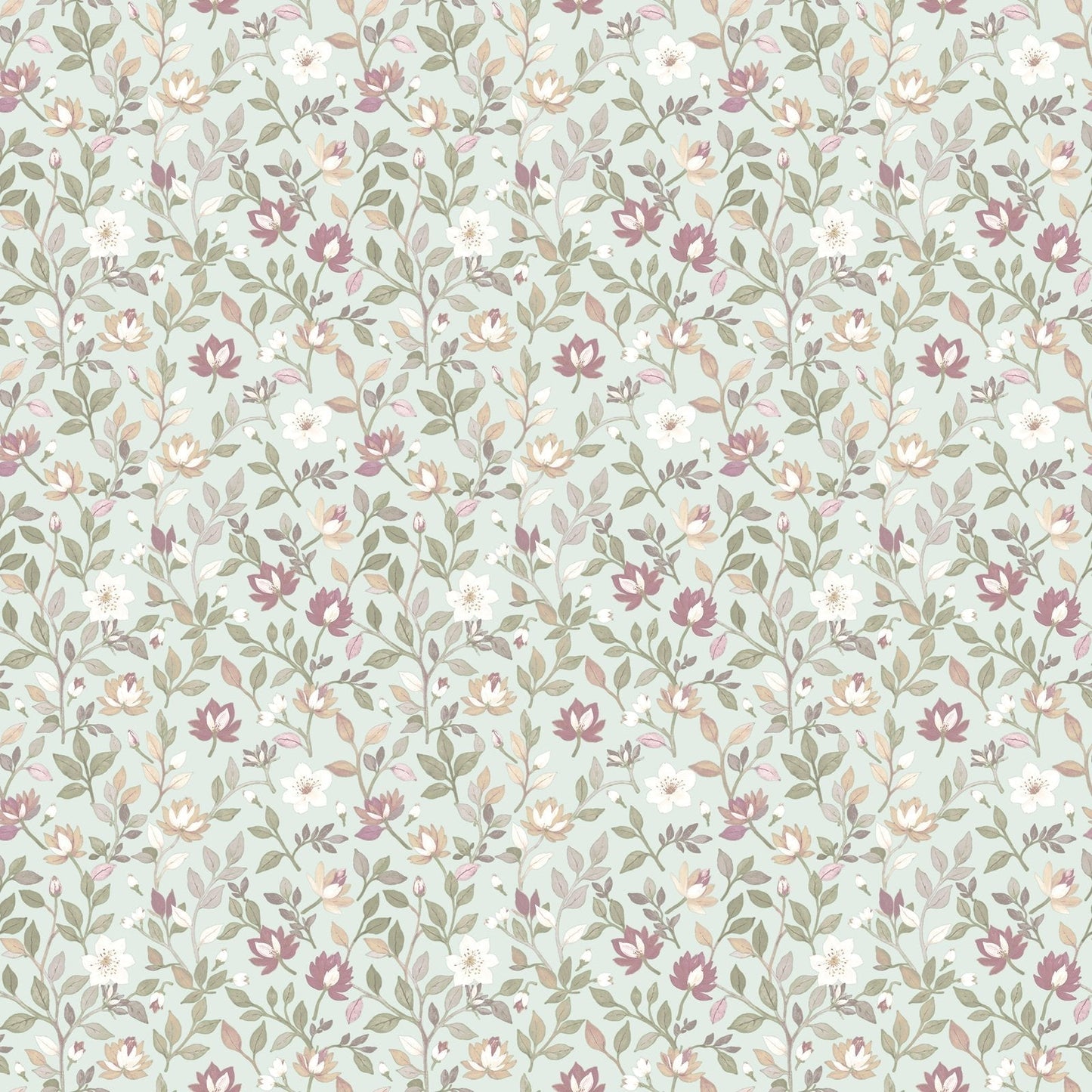 Blooming Garden Tino Garden In Green Galerie Wallcoverings 8352 1