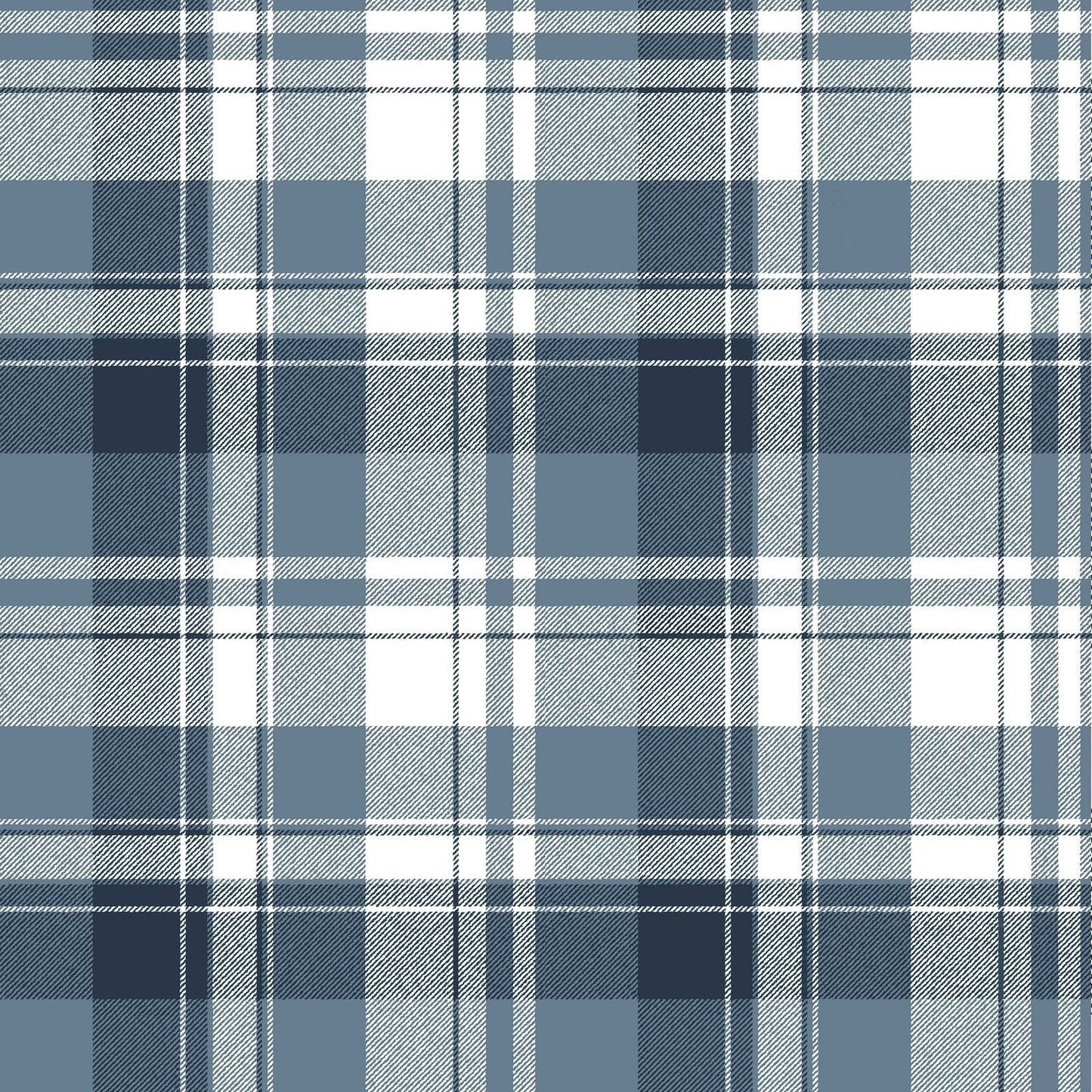 Blooming Garden Tartan Garden In Blue Galerie Wallcoverings 8387 1
