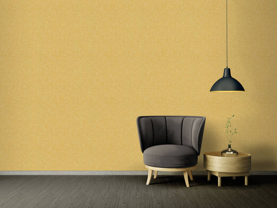 Solid Texture Wallpaper in Golden from the Versace IV Collection