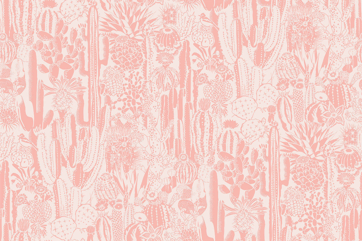 Cactus Spirit Wallpaper in Splendid design by Aimee Wilder
