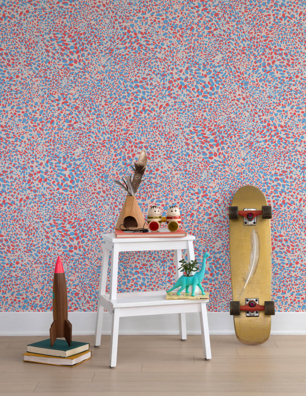 Sample Cheetah Vision Wallpaper in Candy design by Aimee Wilder