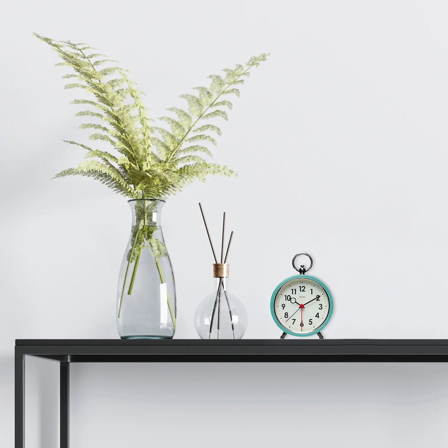 factory turquoise xl wall clock by cloudnola sku0190 5