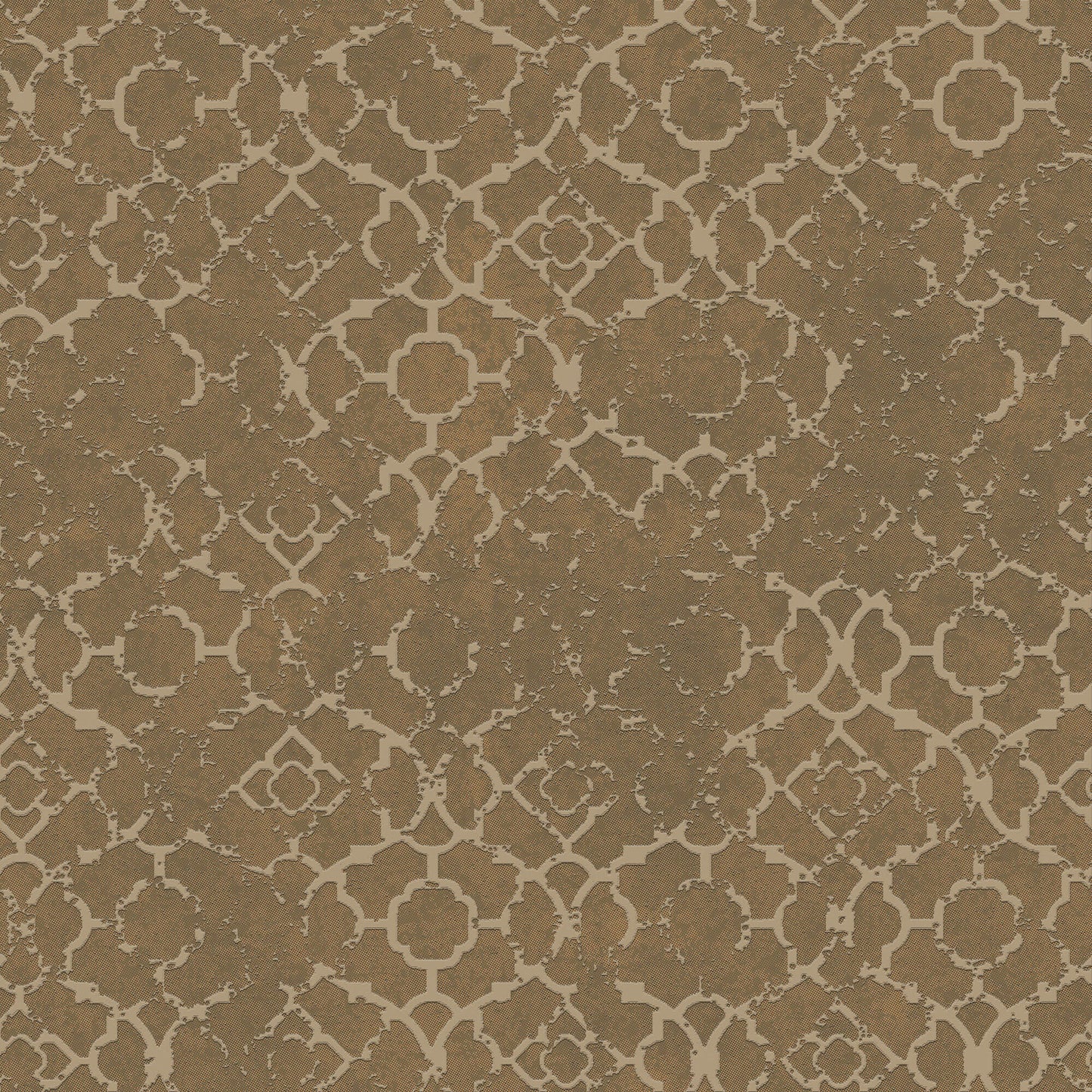 sample aged quatrefoil gold from the emporium collection by galerie wallcoverings 1