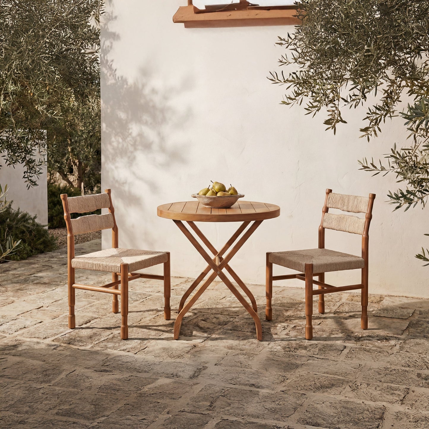 Raf Outdoor Dining Chair Set Of 2 Moes Home Collection Mhc Et 1010 24 3