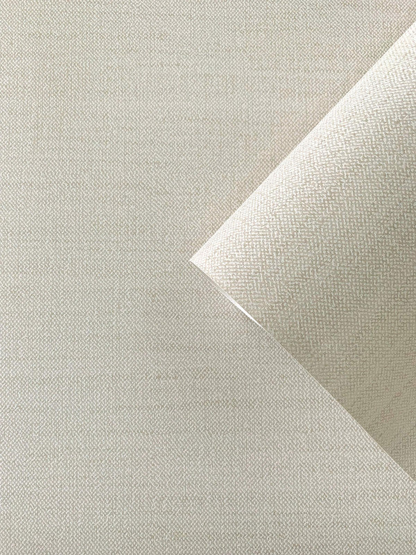 Plain Texture Wallpaper in Cream