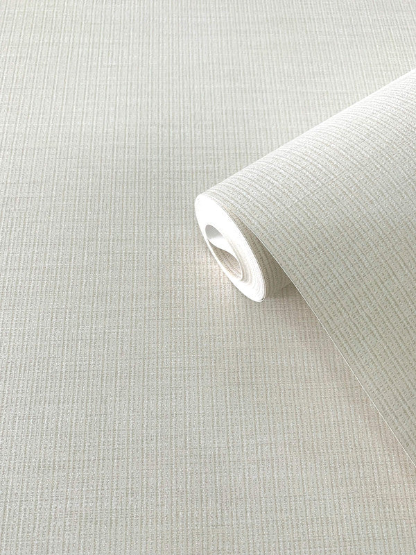 Weave Textile Wallpaper in Cream
