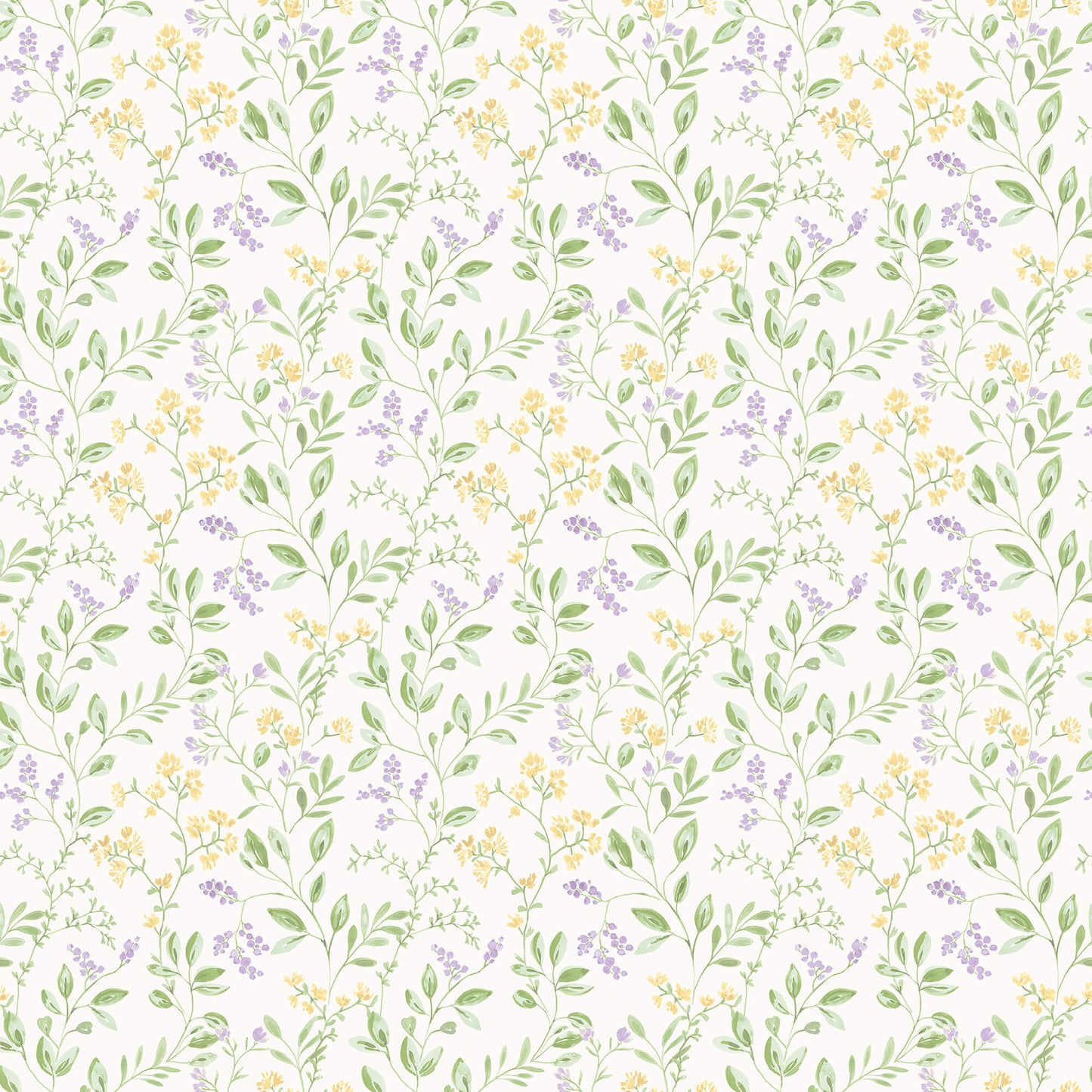 sample spring leaf trail lilac yellow wallpaper from the just kitchens collection by galerie wallcoverings 1