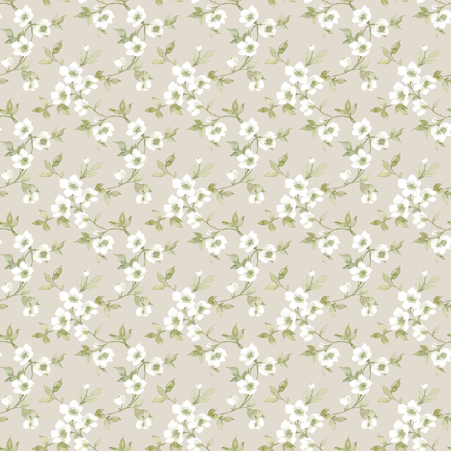 sample anemone mini taupe wallpaper from the secret garden collection by galerie wallcoverings 1