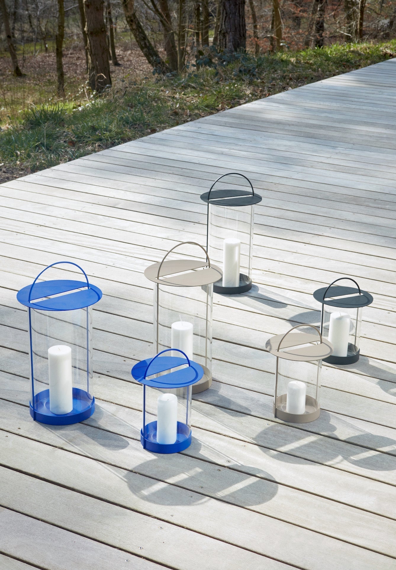maki lantern large in optic blue 5