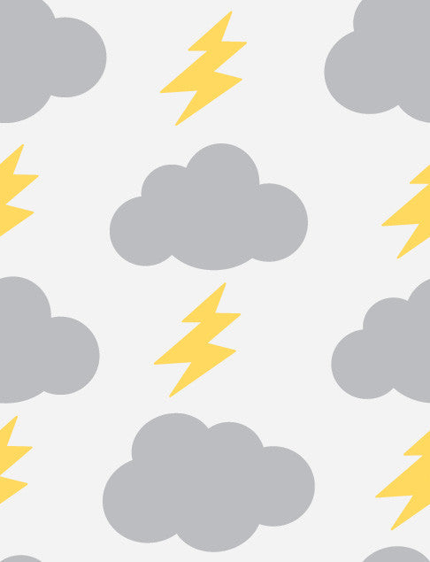 Rainbolts Wallpaper in Daylight design by Aimee Wilder