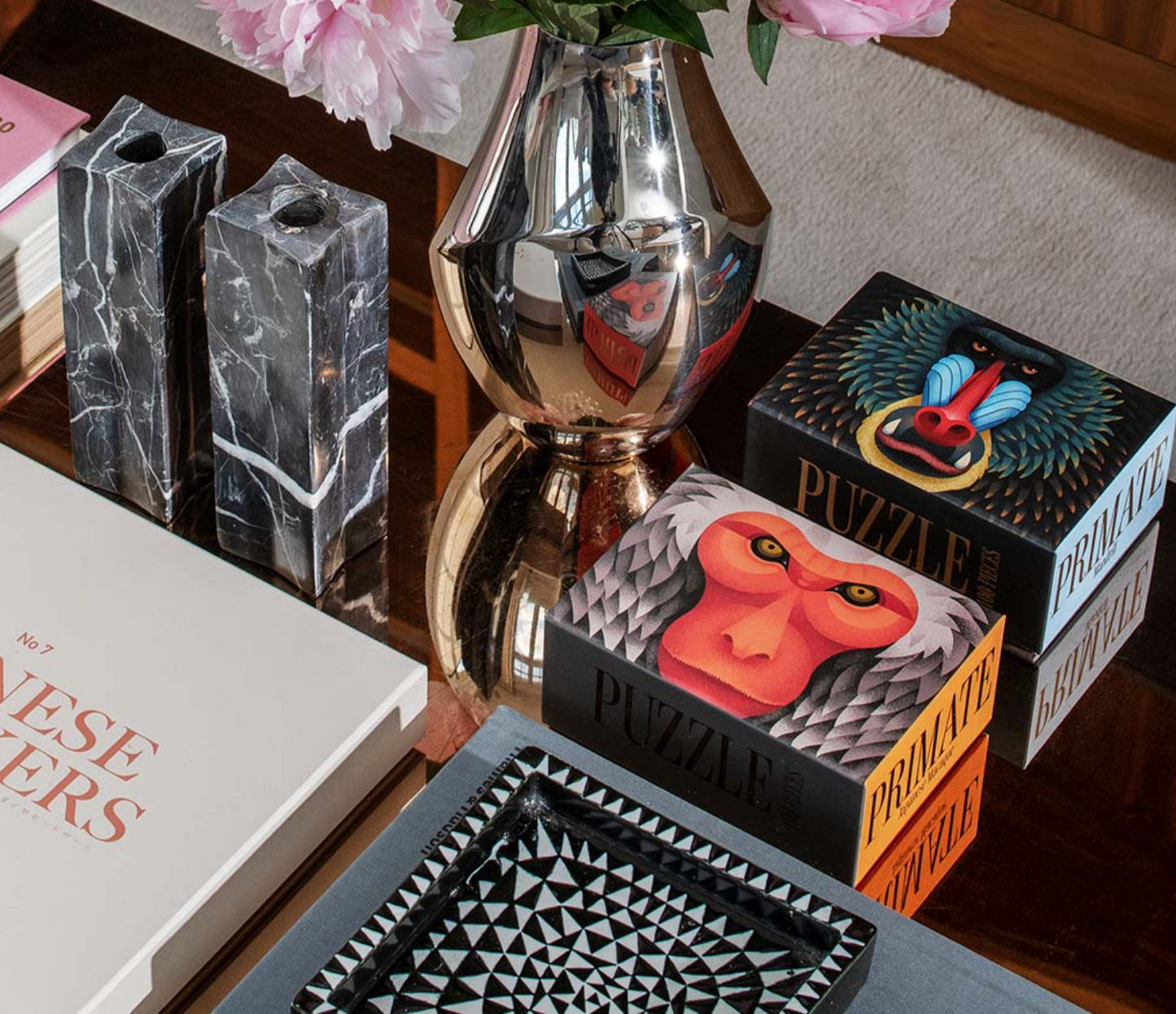 puzzle primate japanese macaque 100 pieces 2