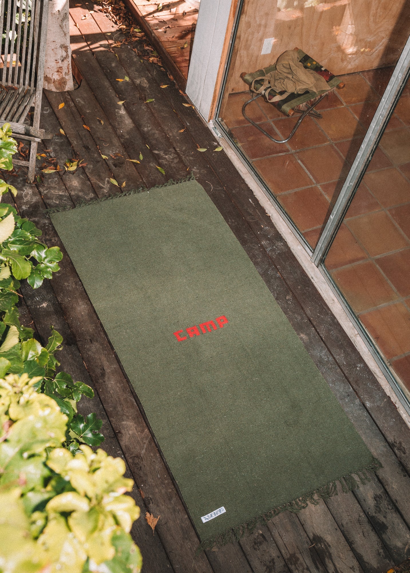 Handloomed Recycle Yarn Camp Rug By Puebco 110868 10