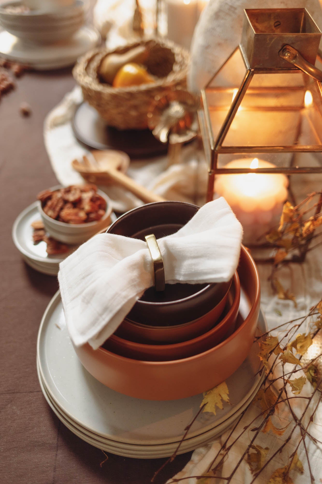 Hagi Bowl Large Caramel 2