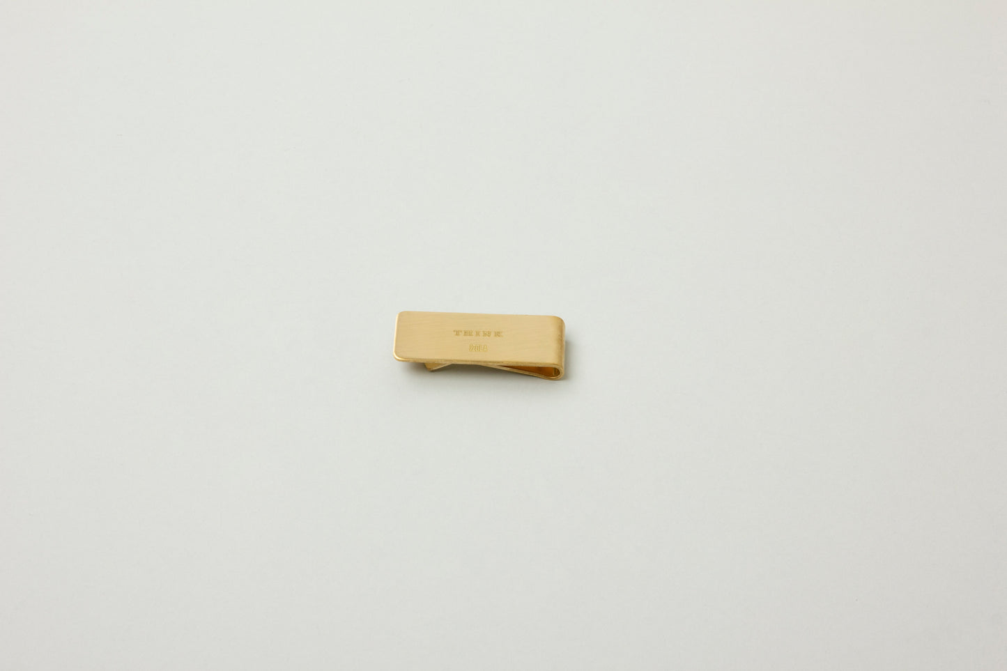 brass money clip think 2