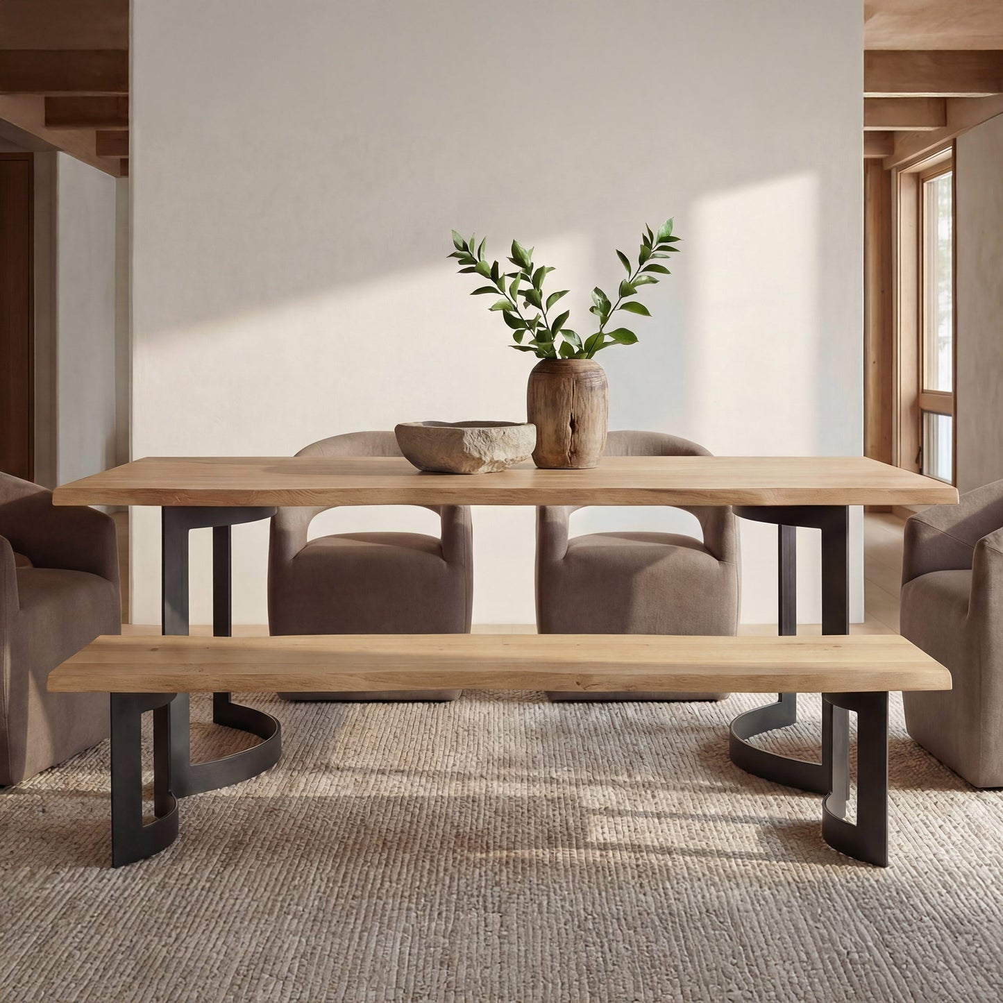 Bent Bench Moes Home Collection Mhc Ve 1038 24 0 6