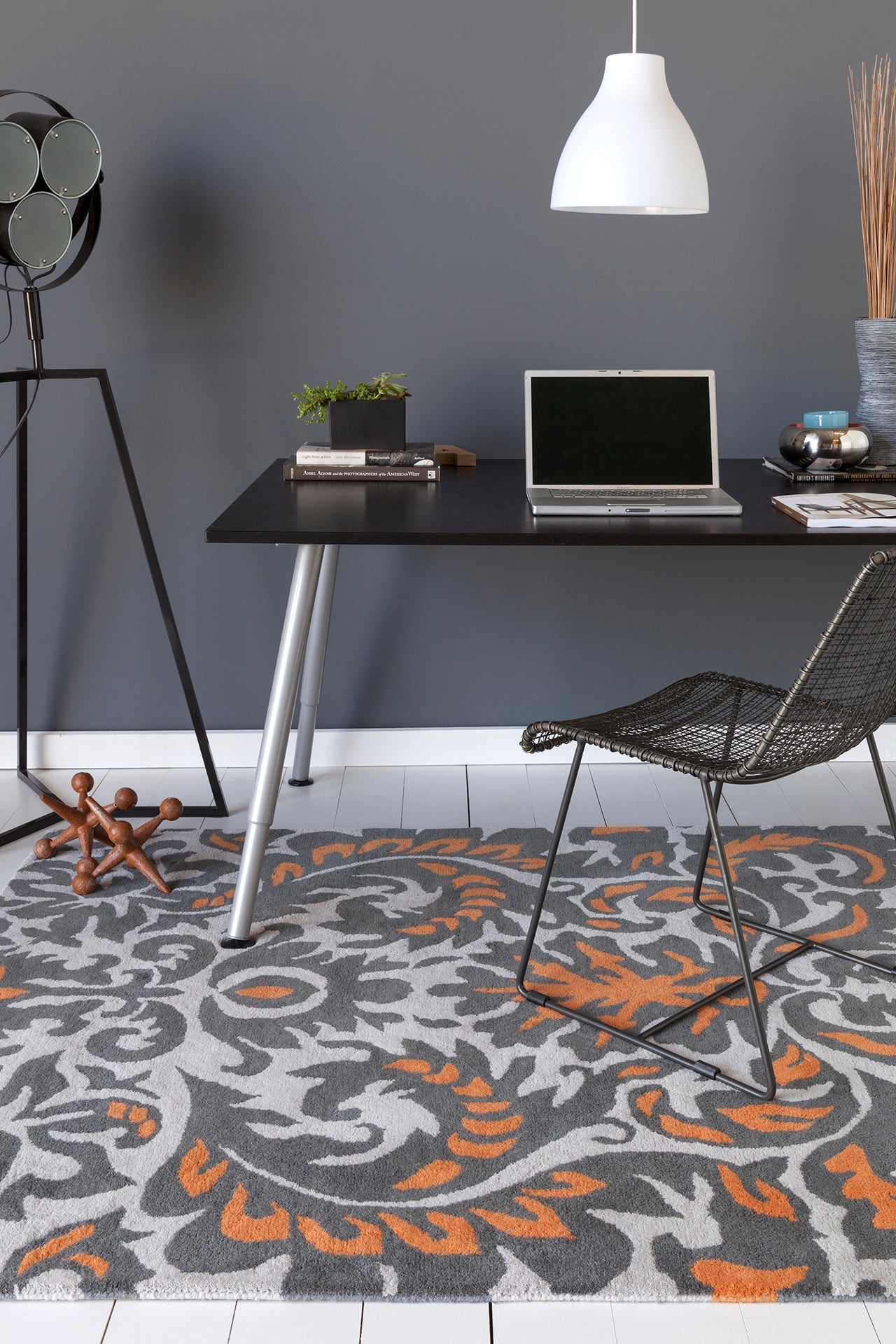 Stella Hand Tufted Contemporary Wool Ste 52253 Rug Chandra Rugs 6