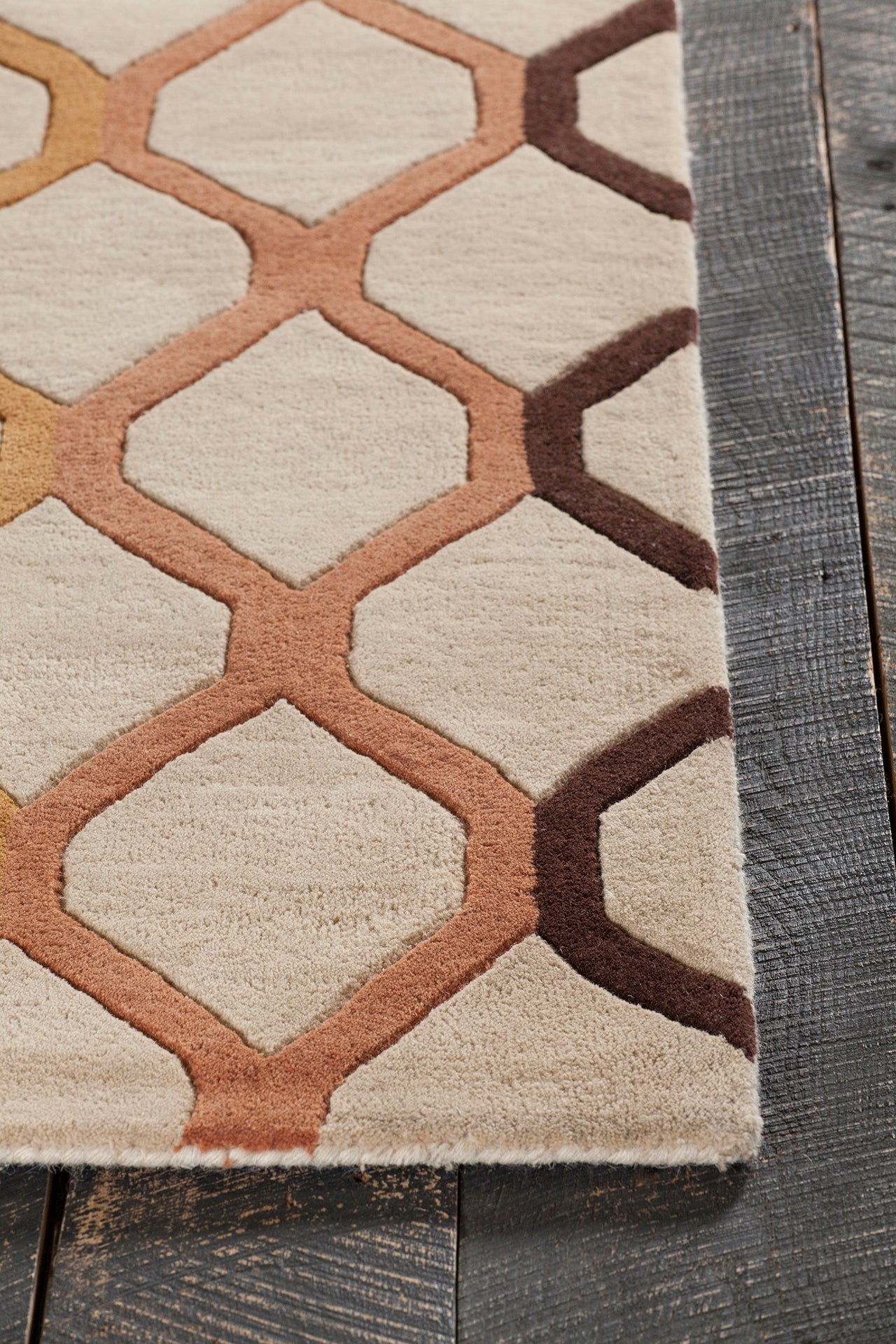 Rowe Hand Tufted Contemporary Row 11125 Rug Chandra Rugs 5