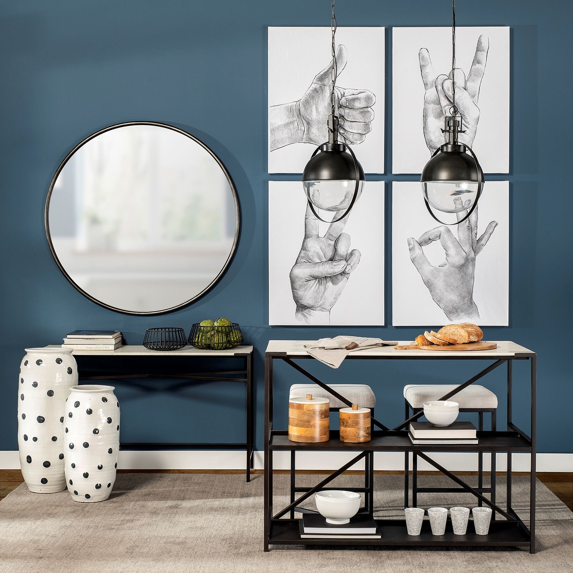 Leighton Pendant Light Mercana Mer 69345 25