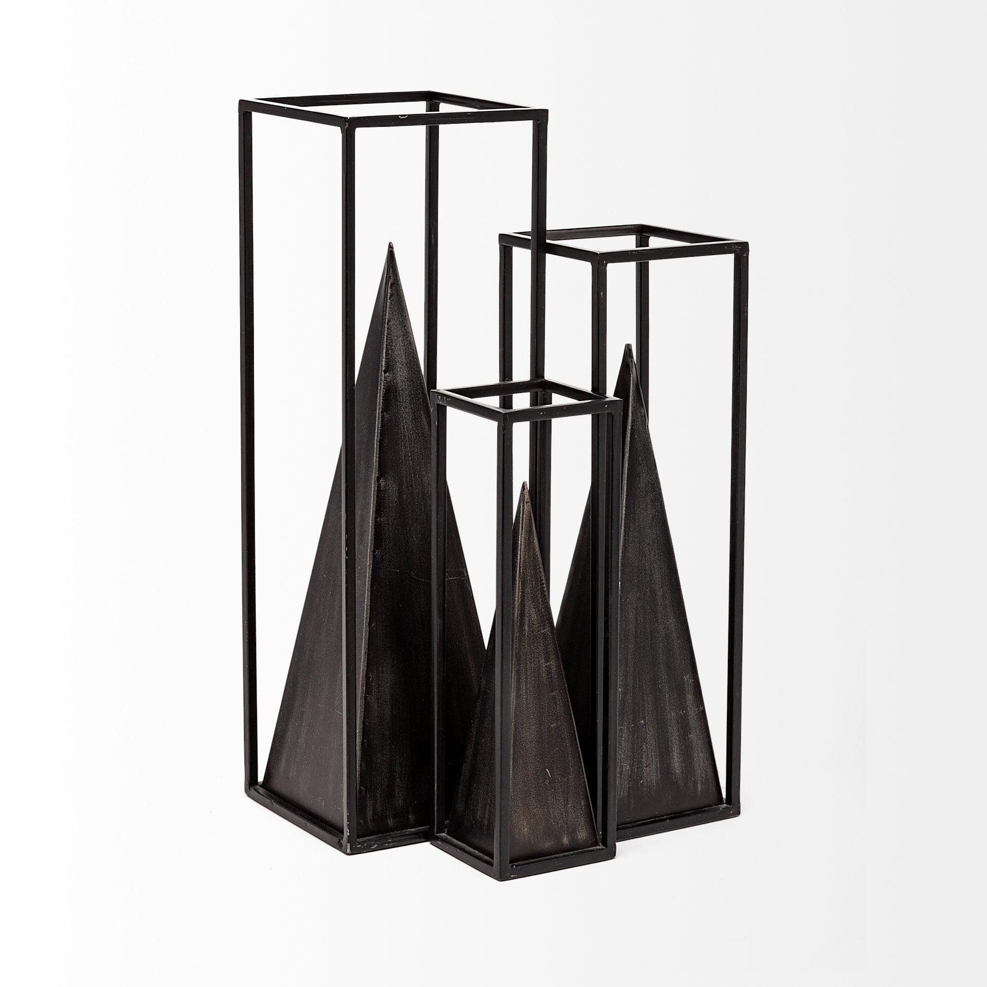 Memphis Metal Pyramid Object Mercana Mer 67657 4
