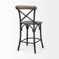 Etienne Wood Seat Bar Counter Stool Mercana Mer 68513 19