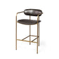 Parker Leather Seat Bar Counter Stool Mercana Mer 70780 2